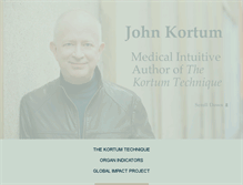 Tablet Screenshot of johnkortum.com